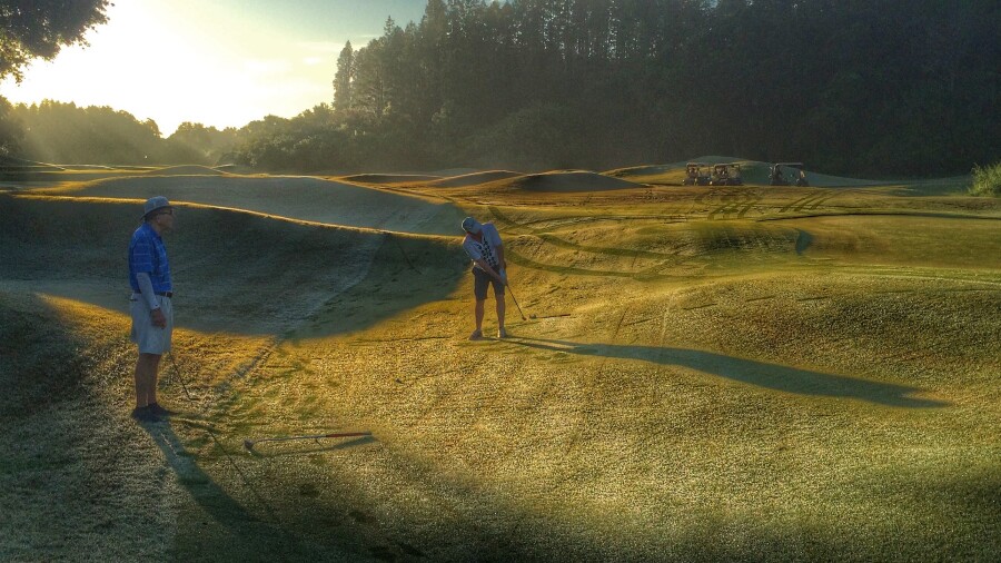 TPC Tampa Bay golf course - 2nd green