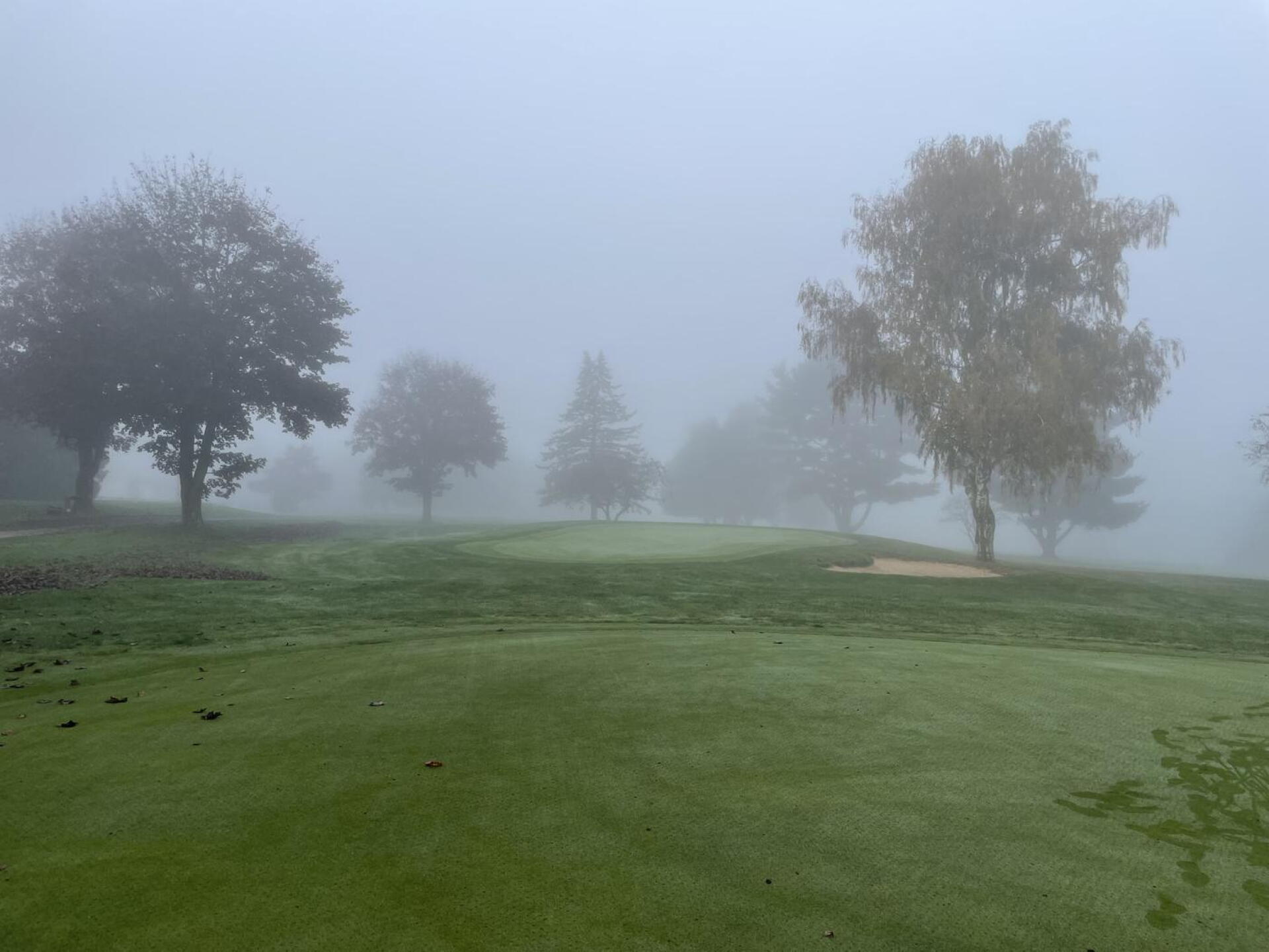 A tad foggy this morning!! (Photo submitted by u241990994 on 10/13/2021)