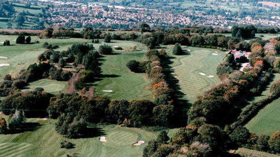 Honiton GC: Aerial view