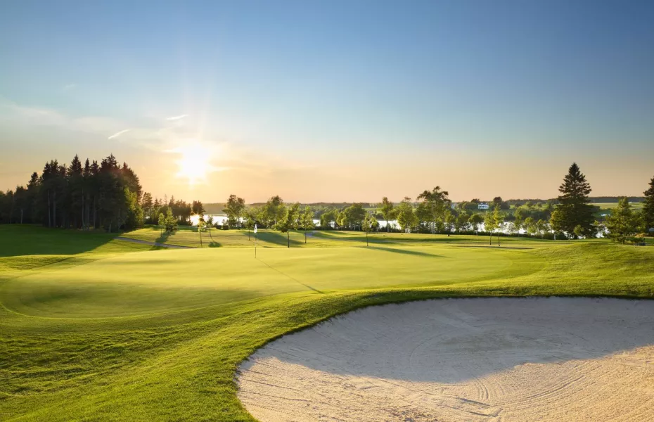 Mill River GC: Behind #2