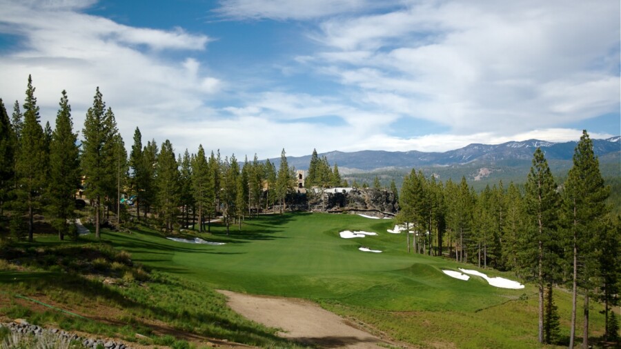 Martis Camp golf course - hole 18