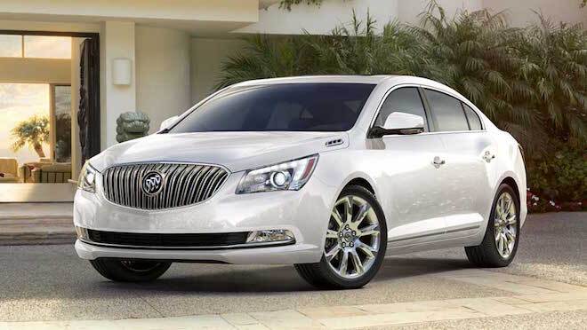 The Buick LaCrosse offers great legroom. But at what cost? (Buick)
