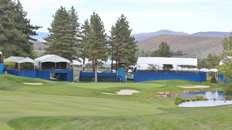 Montreux Golf & Country Club - hole 18 