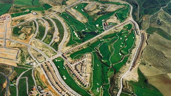 Santa Clara GC Granada: Aerial view