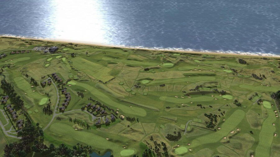 Seapoint GC: Aerial view