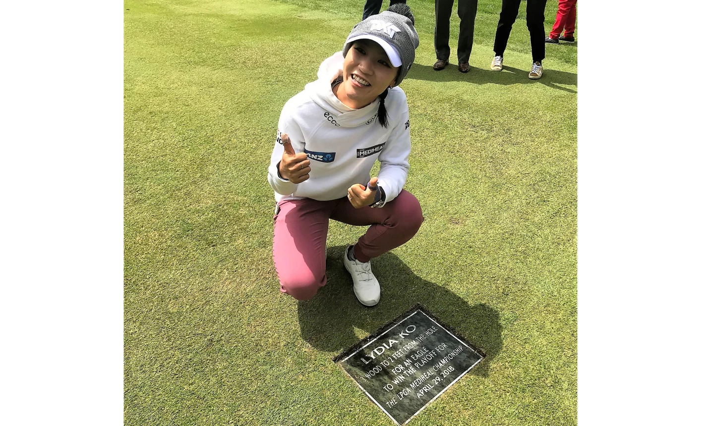 Lake Merced Golf Club - Lydia Ko plaque