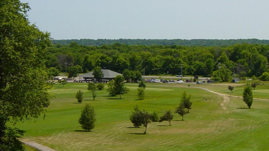 Blue at Hickory Ridge GC: #9