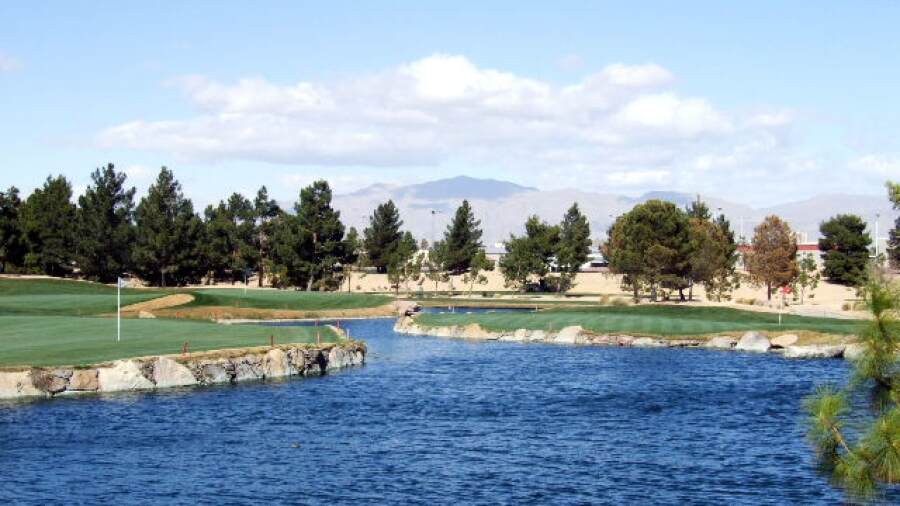 Desert Pines Golf Club - holes 7, 8 and 16