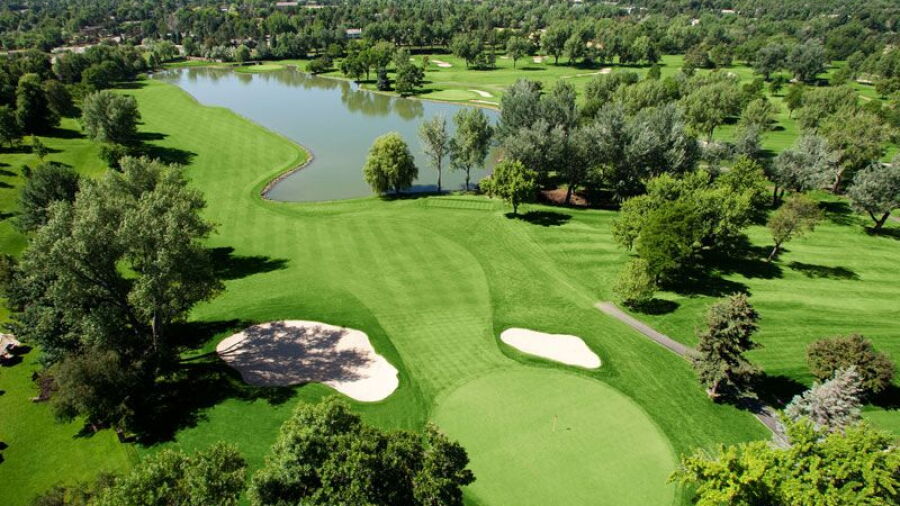 Eighteen Hole at Cherry Hills CC: #18