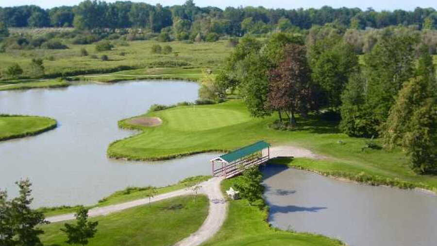 Serpent Nine at Whisky Run GC: Serpent's 7th hole