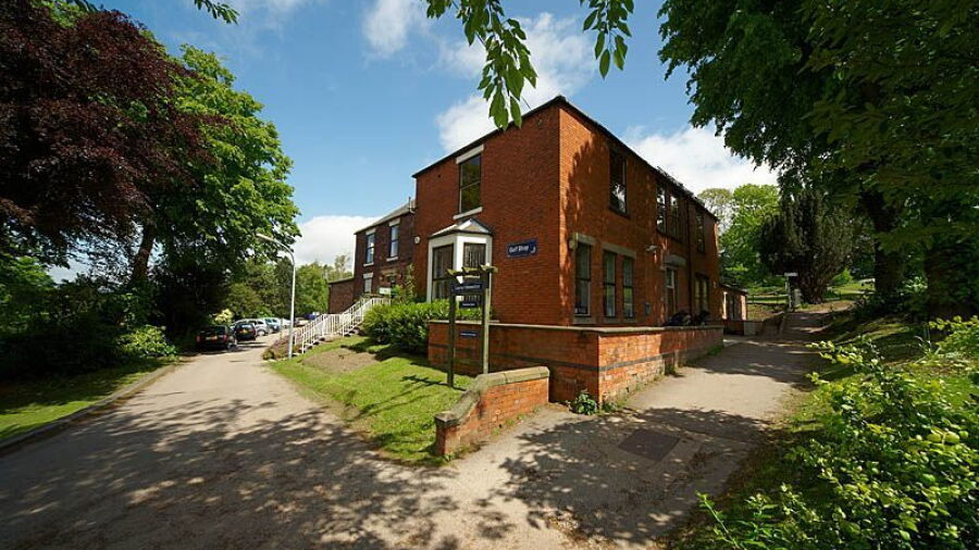 The clubhouse at Tapton Park