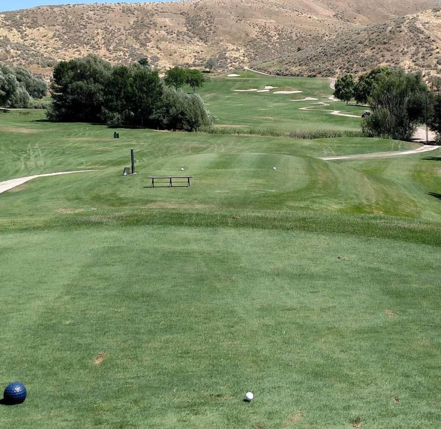 The suddenly long carry now required on #13 (Photo submitted by sorenj on 07/23/2017)