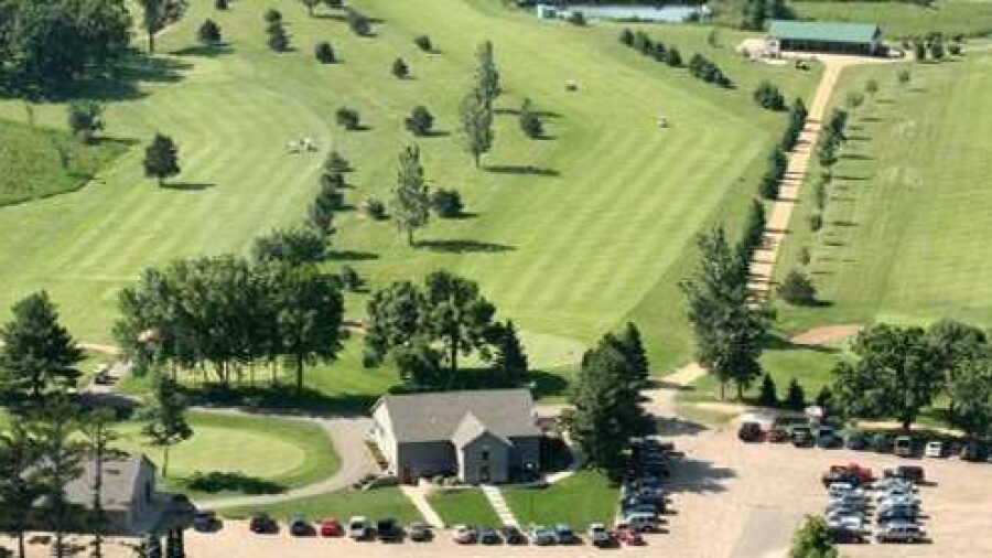 Krooked Kreek GC: Aerial view
