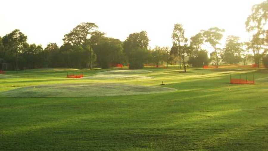 Yarra Bend GC: Practice area