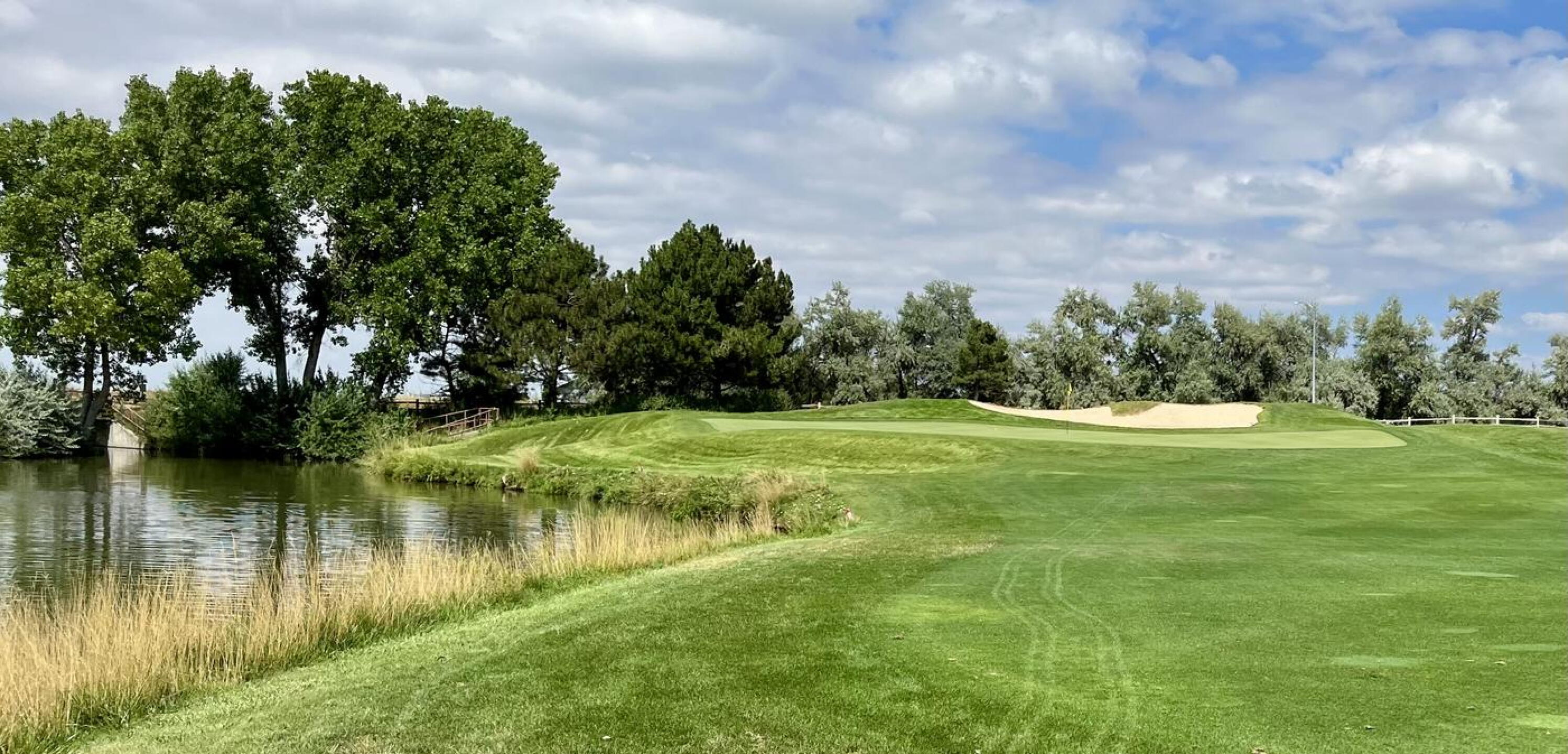 13 Green, can't miss left. (Photo submitted by QuantumGolfx on 08/27/2023)