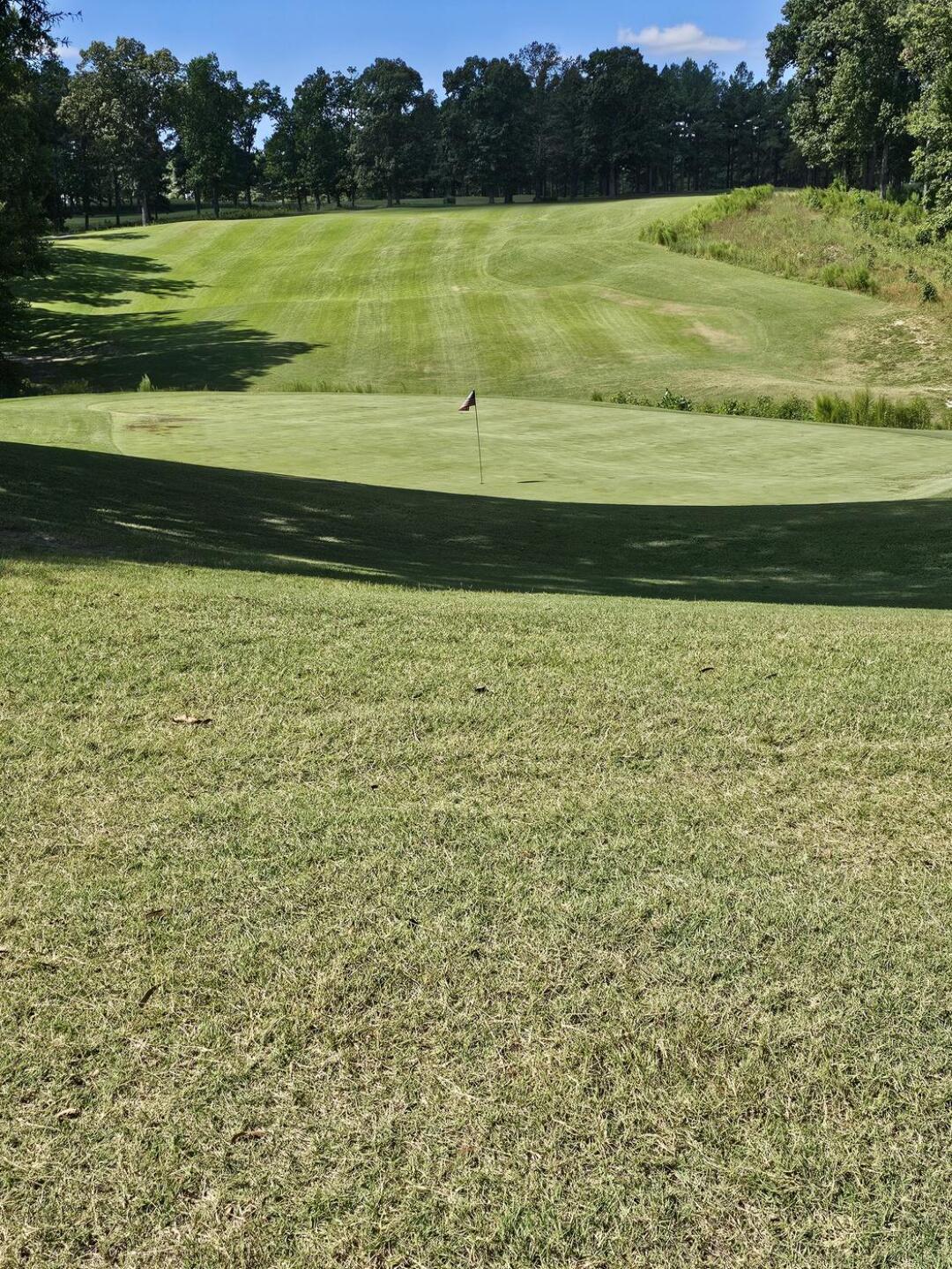 Looking down on 18th from the clubhouse. (Photo submitted by u000001798742 on 02/25/2025)