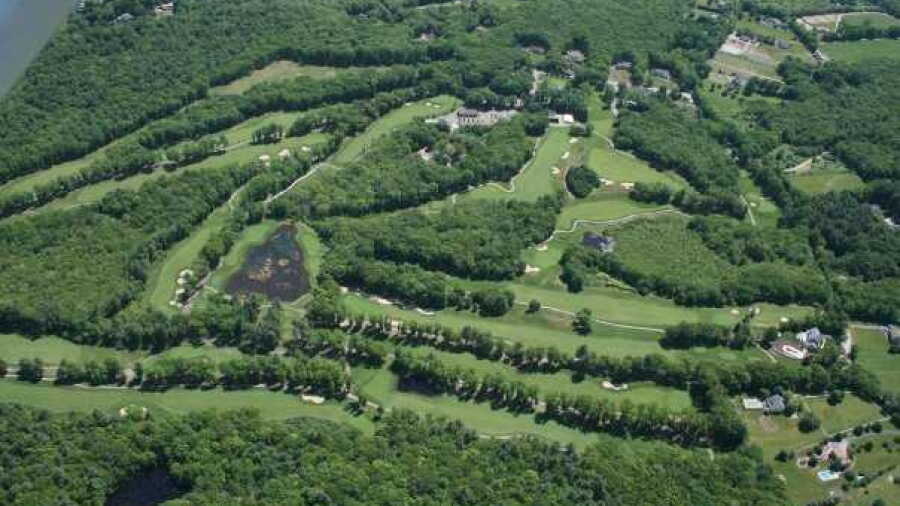 Wentworth Hills: aerial view