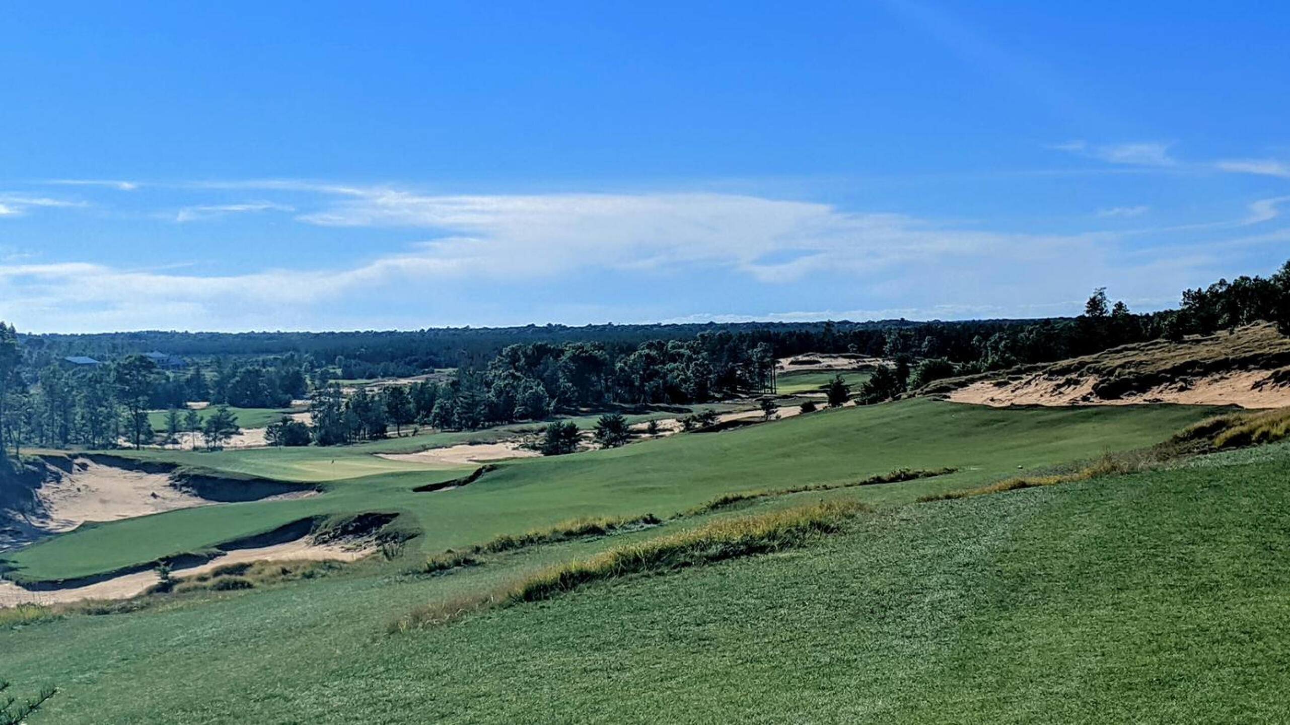 The driveable par-4 14th is the most fun hole on the course. (Photo submitted by Back9Ben on 09/24/2020)