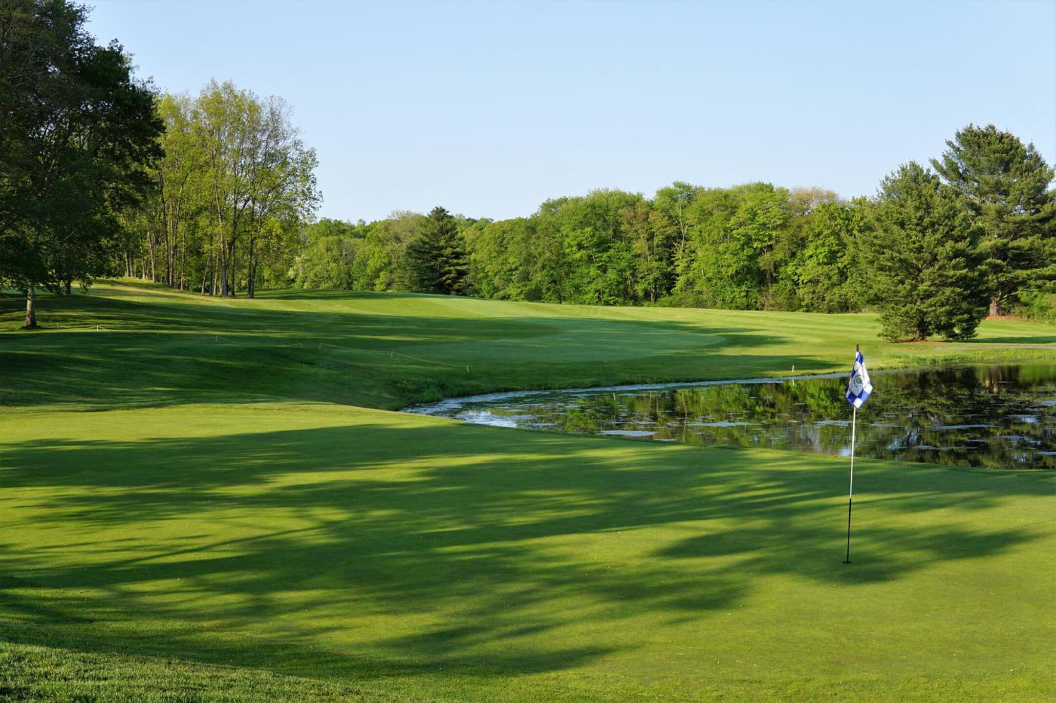 Bold, long-hitting golfers might want to take a crack at reaching green 11 in two shots. (Photo submitted by AptlyLinked on 05/22/2023)