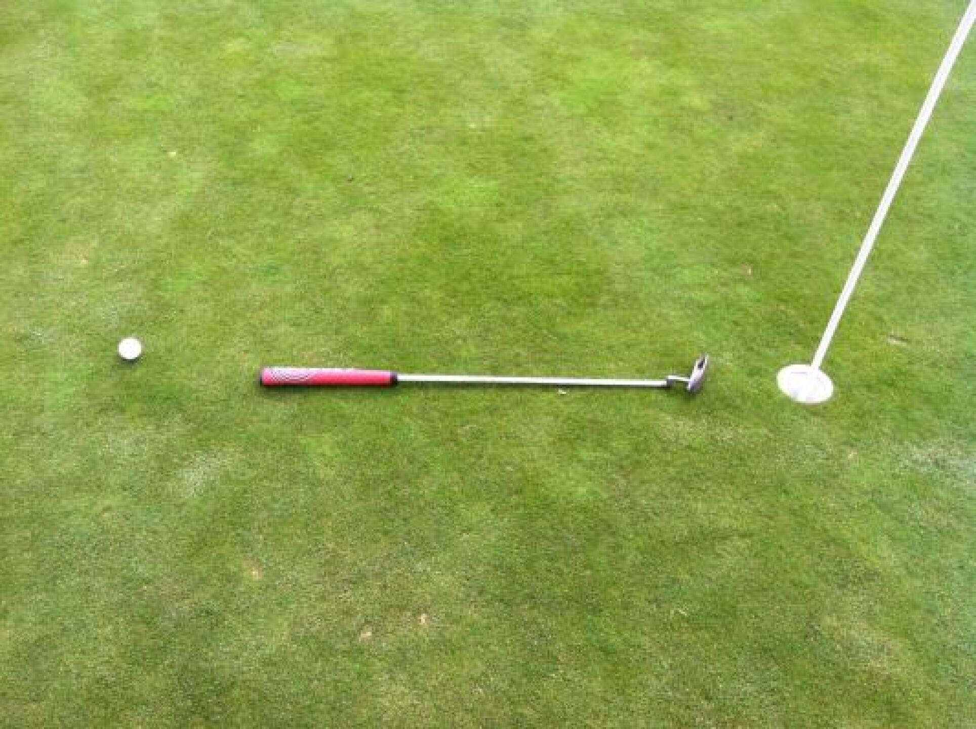 147 yards out on a par three. 8i (Photo submitted by u000006150056 on 04/17/2013)