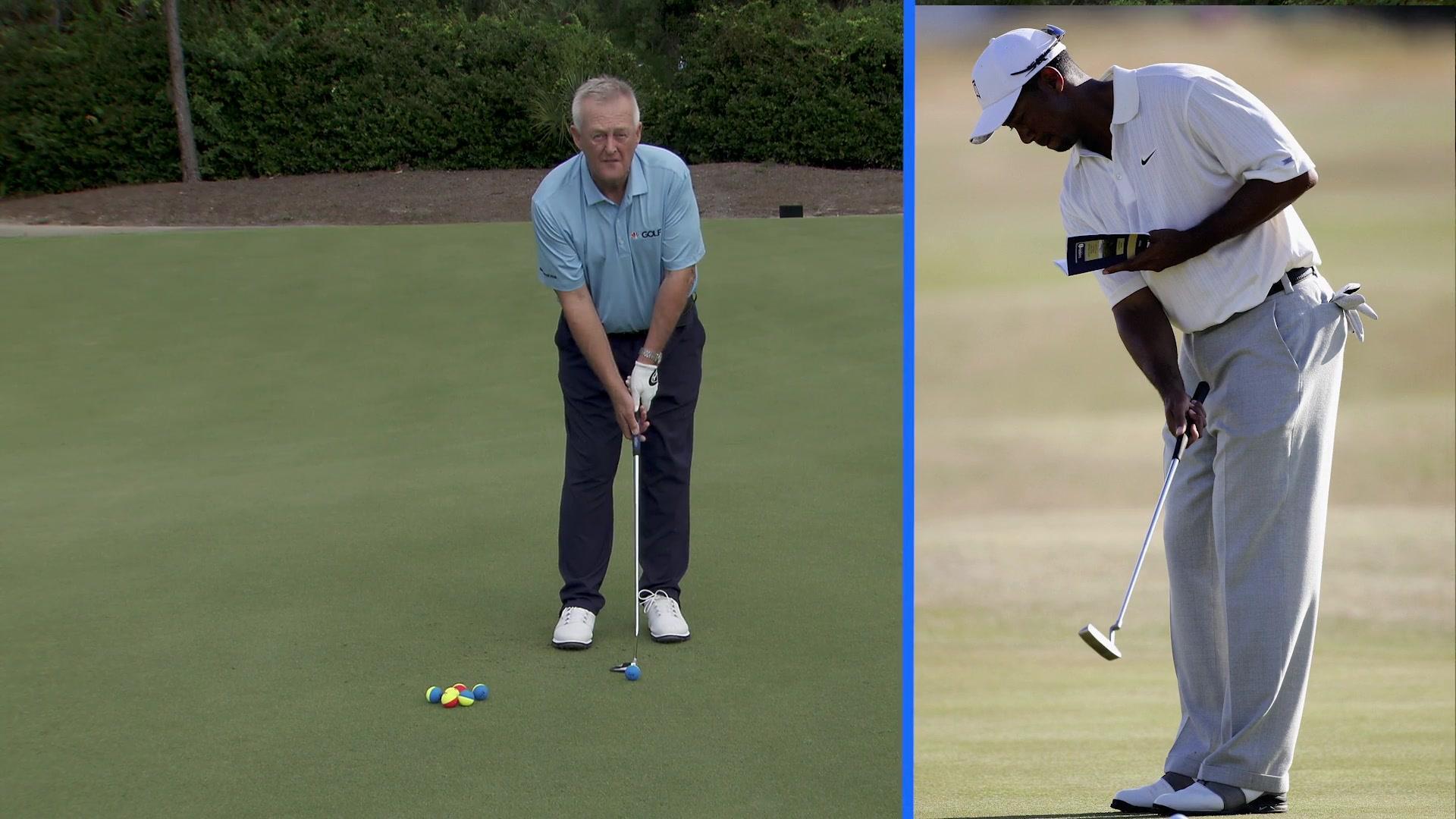 Tiger Woods' One-Hand Putting Drill