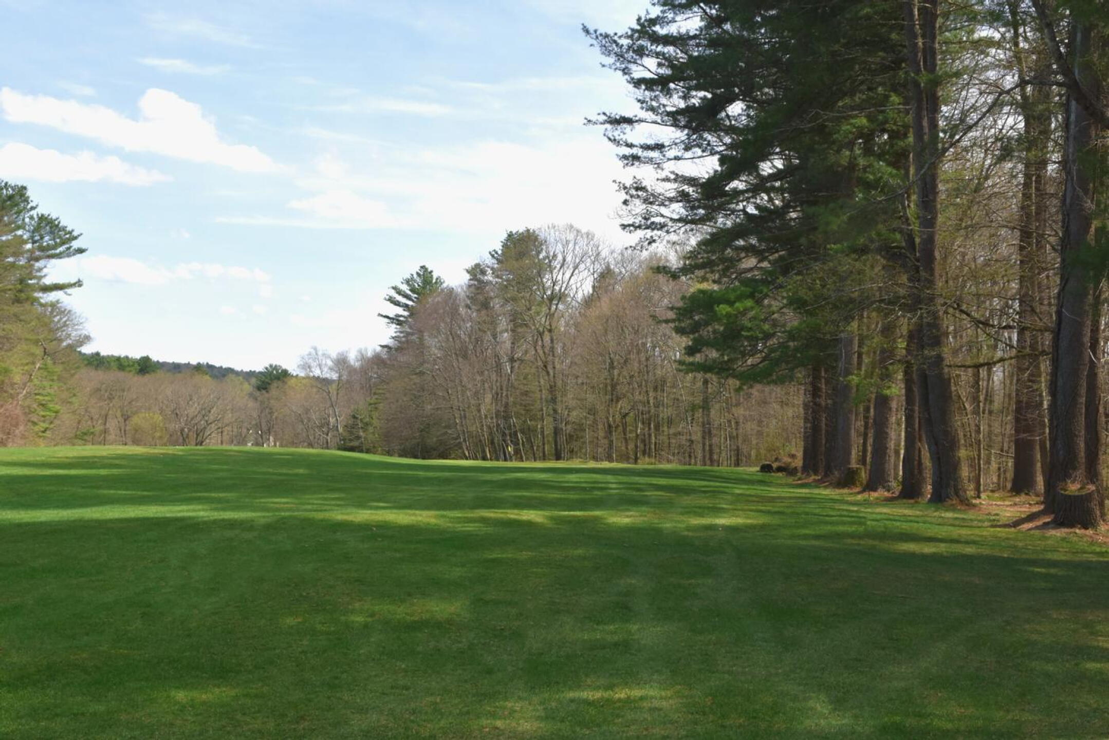 The sixth fairway’s setting is close to the woods. Majestic pines set a mood of peace and quiet. (Photo submitted by AptlyLinked on 04/19/2026)