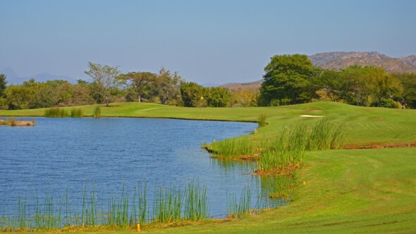 Leopard Creek C.C. golf course - 5th hole