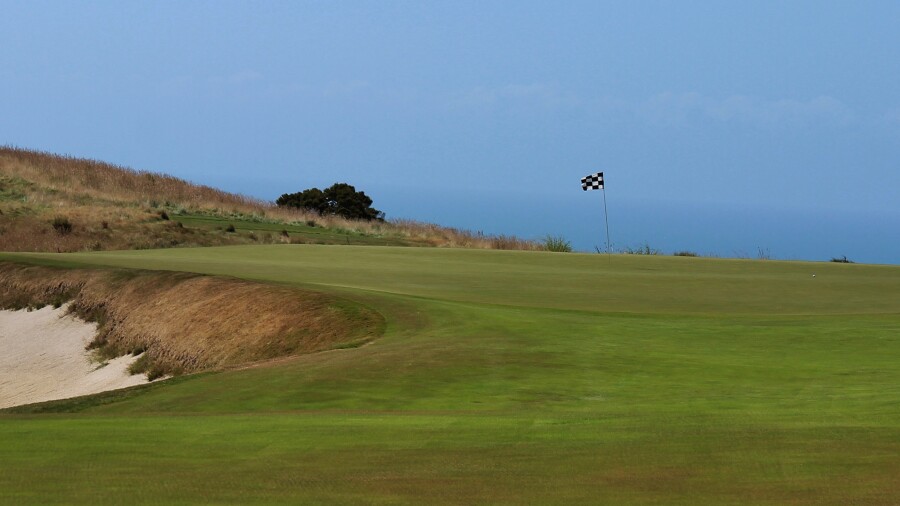 Cape Kidnappers golf course - hole 10