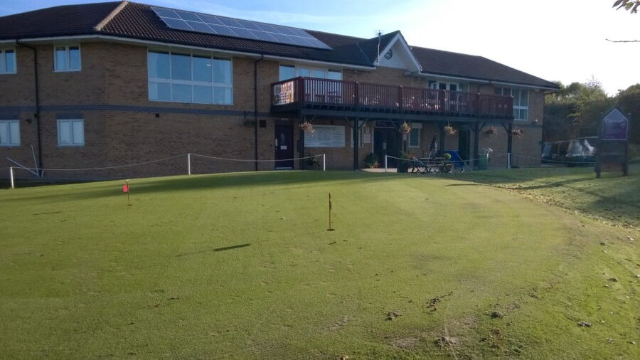 Ravensworth GC: the clubhouse