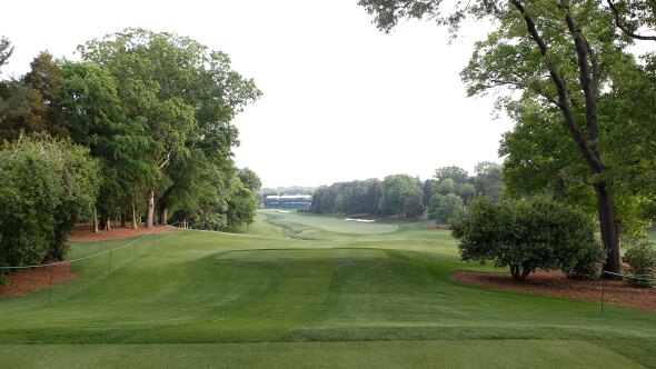 Quail Hollow Club golf course - hole 18 
