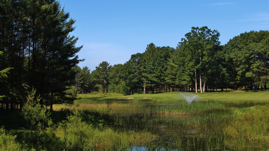 Manistee National - Canthooke Valley golf course - 18th