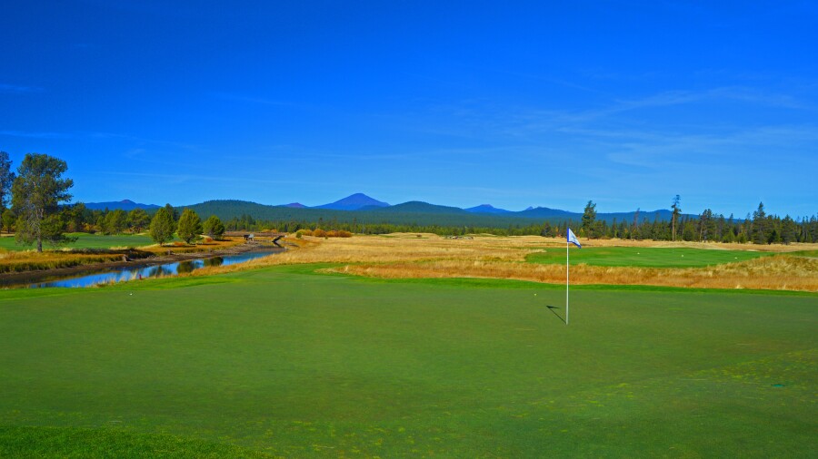 Crosswater golf course - Sunriver resort - no. 10