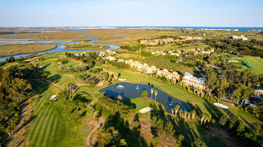 Isla Canela Old GC: Aerial