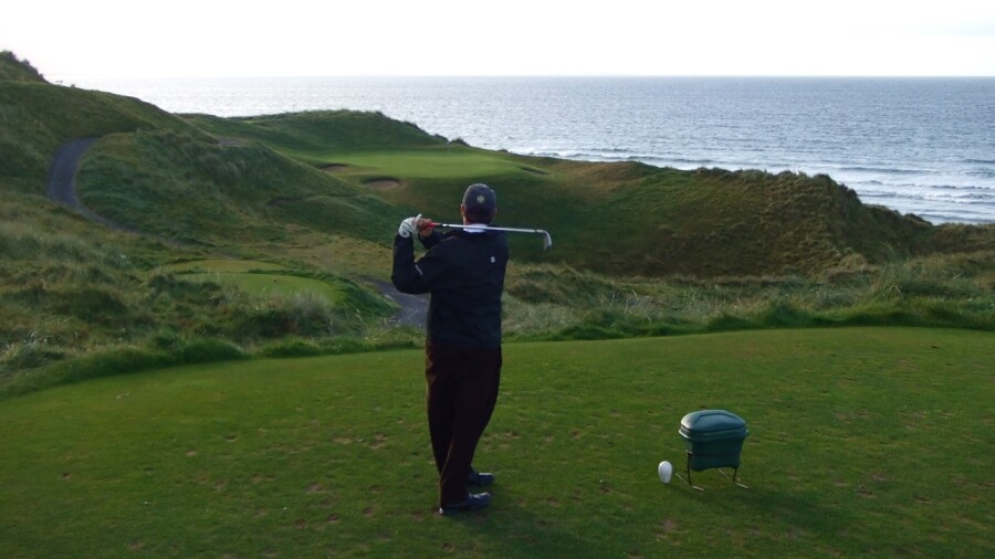 Tralee Golf Club in Ireland - hole 16