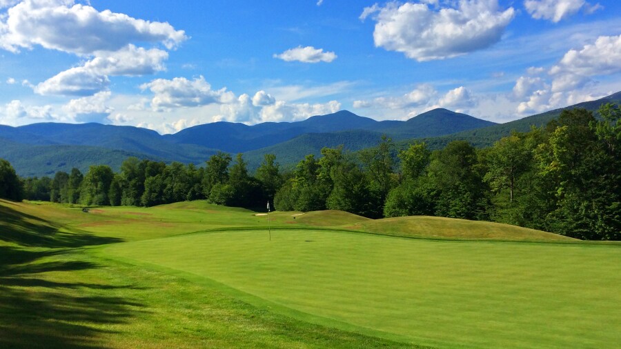 Sunday River golf course - 17th