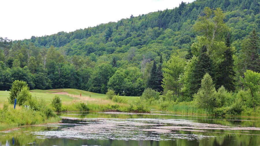 La Bete golf course at Gray Rocks resort - 13th
