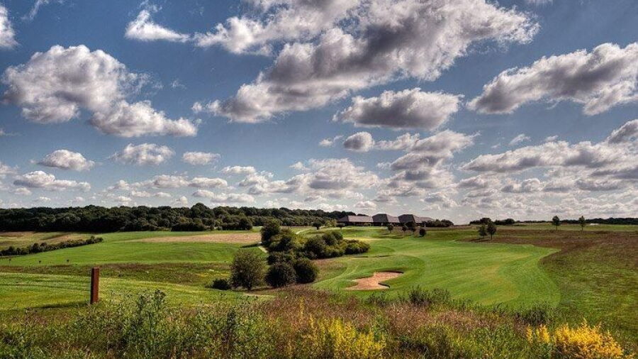 9th hole on the Yellow course at Farleigh