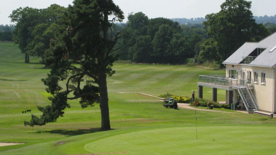 Henlle Park: 9th green