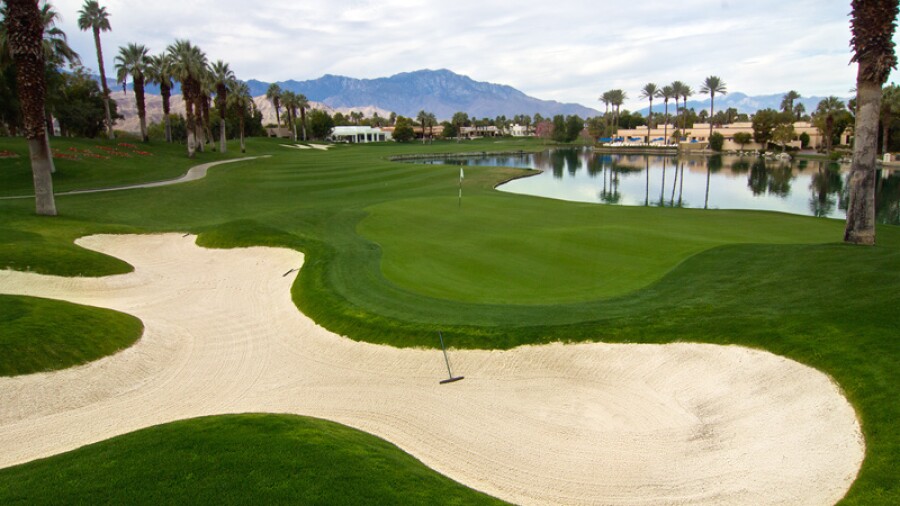 JW Marriott Desert Springs - Palm GC - hole 18