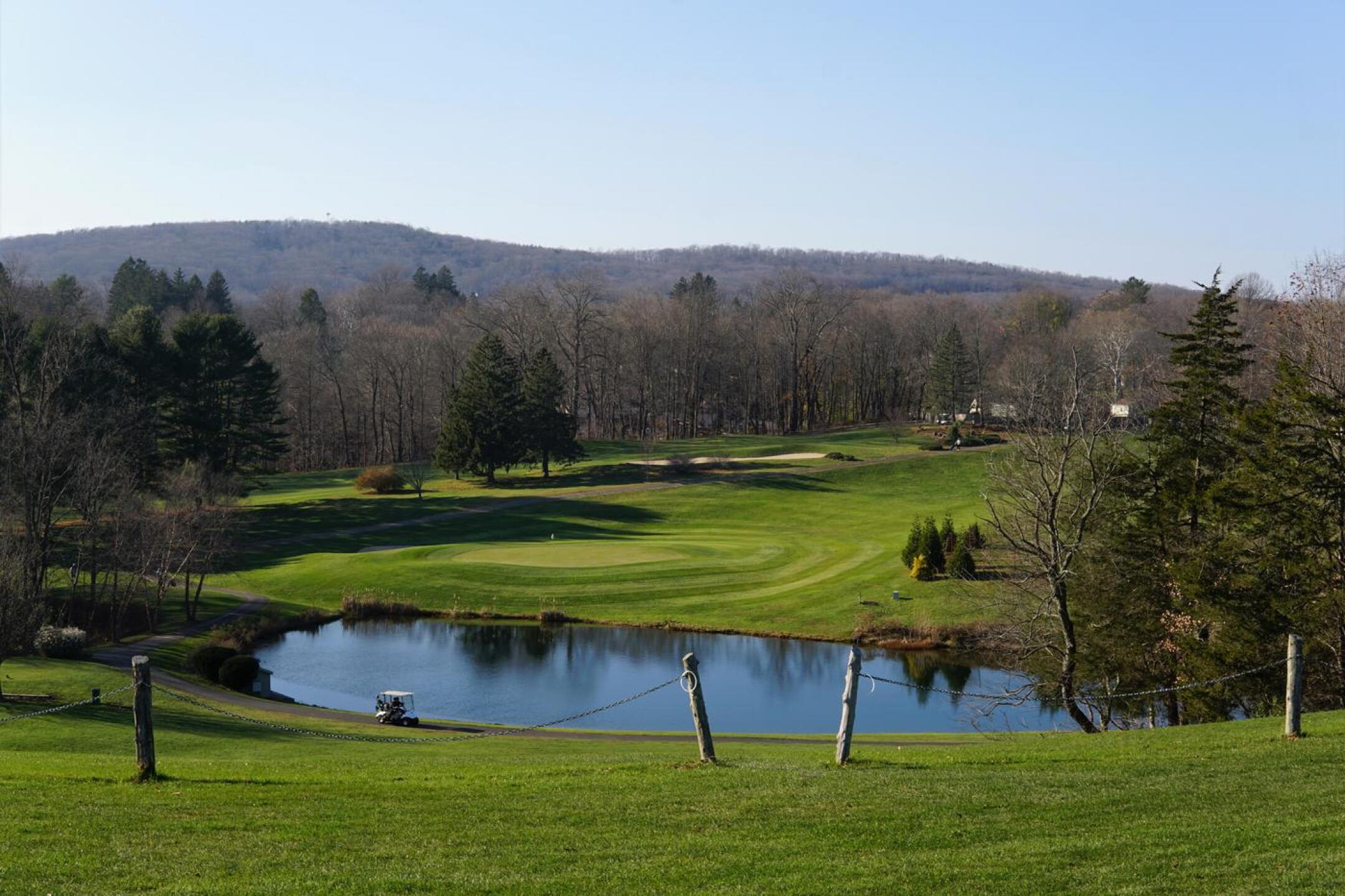 From fairway five, a view down to green seven. (Photo submitted by AptlyLinked on 11/23/2022)