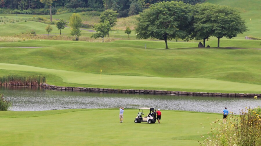 Greystone golf course - 18th hole