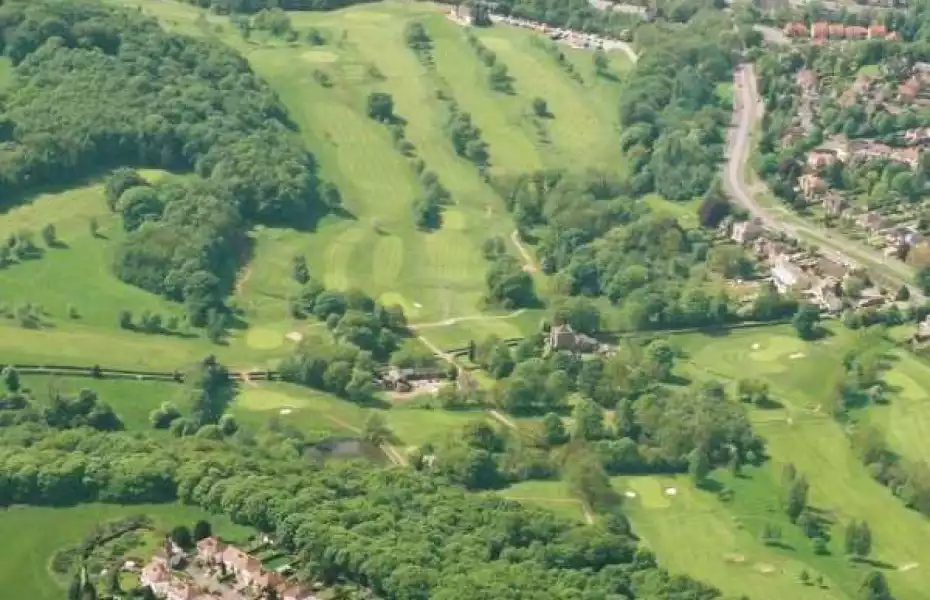 Beauchief GC: Aerial view