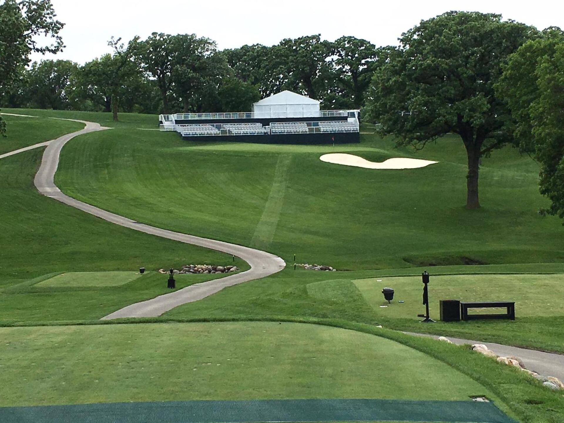 The Par 3s on the back 9 are great. (Photo submitted by GolfDSMdotcom on 05/31/2017)