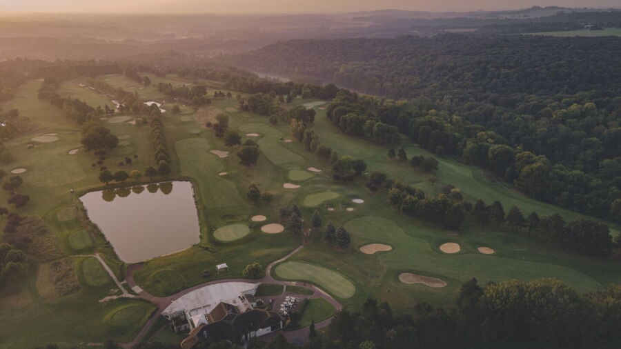 Mont Griffon GC - Lakes Course: Aerial