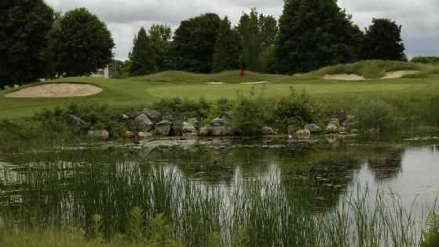 New Course at Hidden Lake: view from the 9th hole