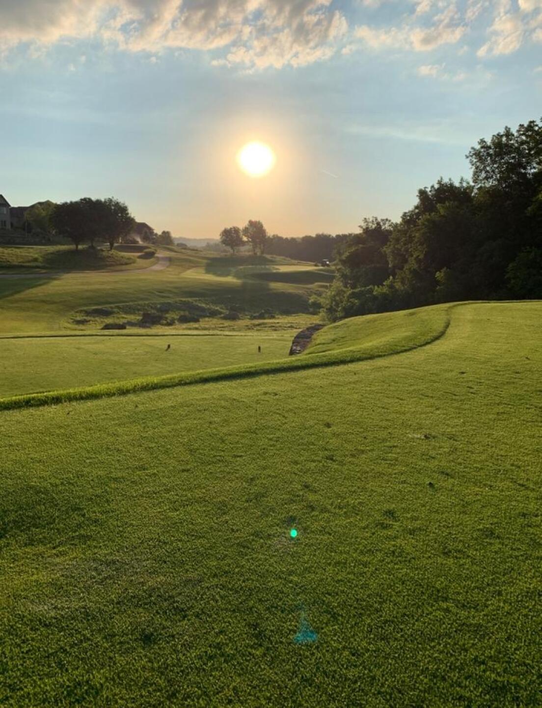 Sunrise over hole 5 (Photo submitted by u502495456 on 06/25/2020)