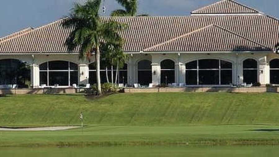 Abacoa GC: #18 & clubhouse