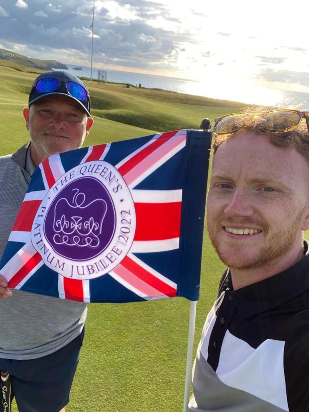 Course prepared to celebrate the Queens Jubilee (Photo submitted by hoppo67 on 06/01/2022)