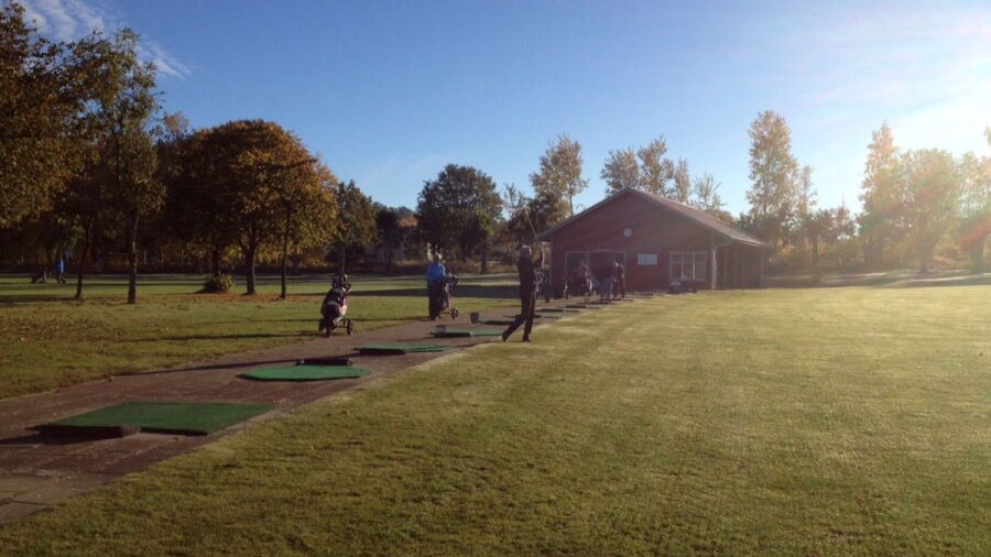 Lundsbrunn GC: Driving range