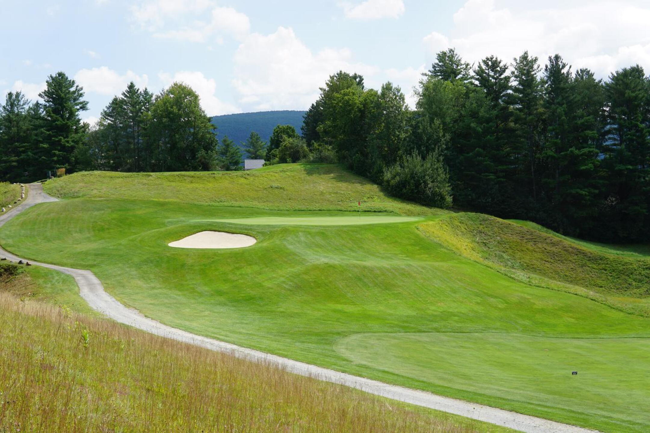 13th, par-4, 423. The toughest and maybe best hole at Equinox, this brutal “Volcano” hole will test you fully from tee to cup. (Photo submitted by AptlyLinked on 08/30/2022)
